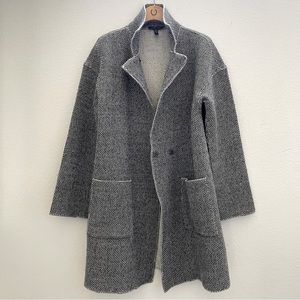 Eileen Fisher Snap Sweater Coat